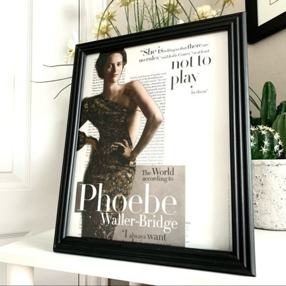Phoebe Waller-Bridge Handmade 8x10 Collage